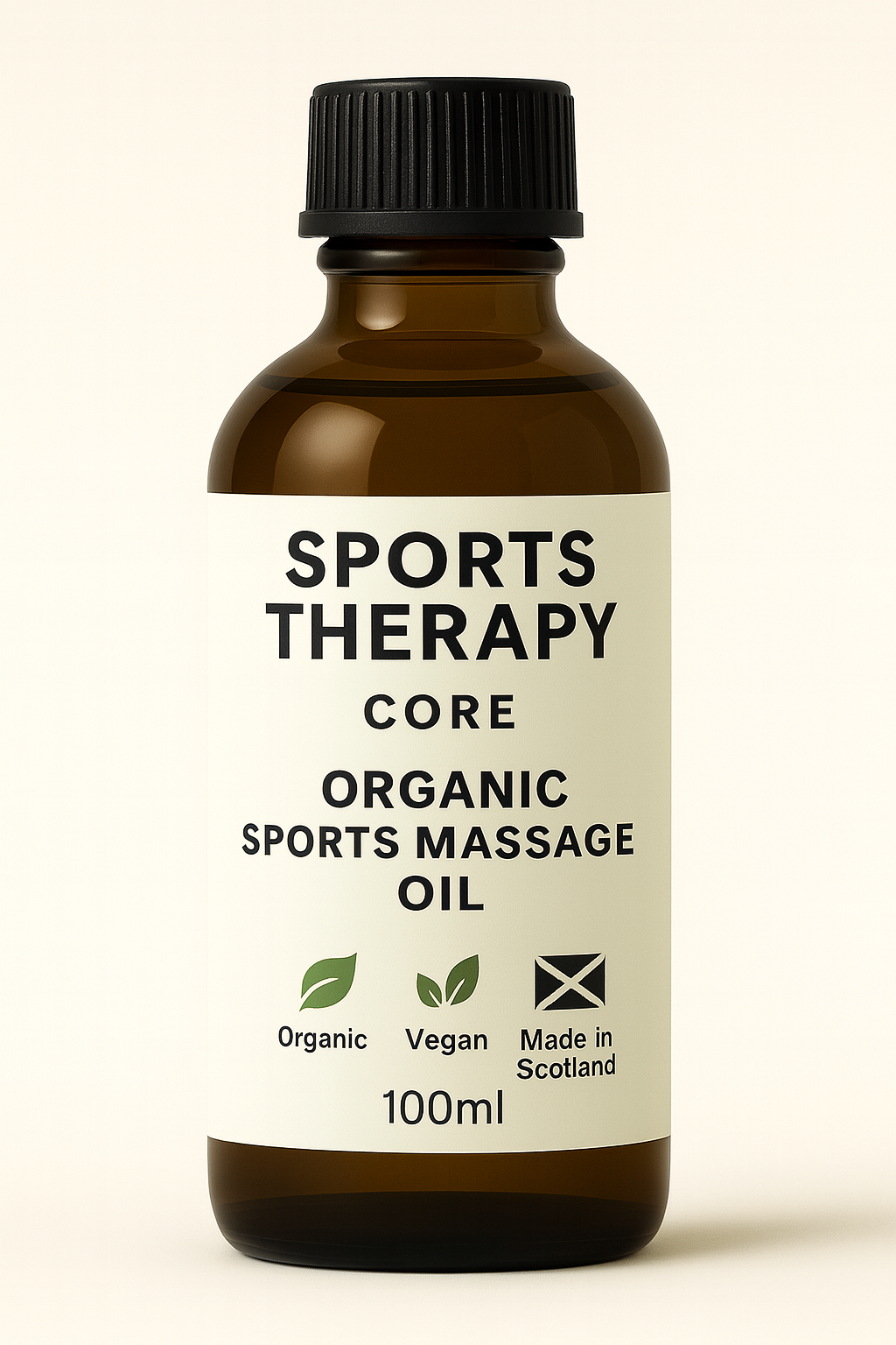 100ml Sports Therapy Core Neutral Organic Sports Massage Oil