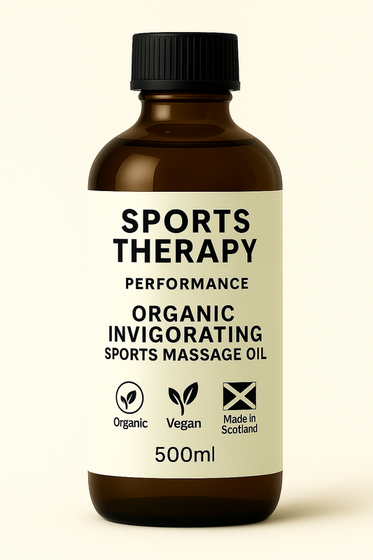 500ml Sports Therapy Performance Organic Invigorating Sports Massage Oil