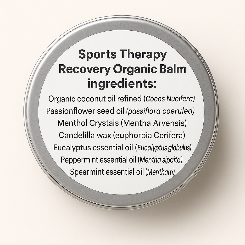 100g Sports Therapy Recovery Organic Cooling Balm